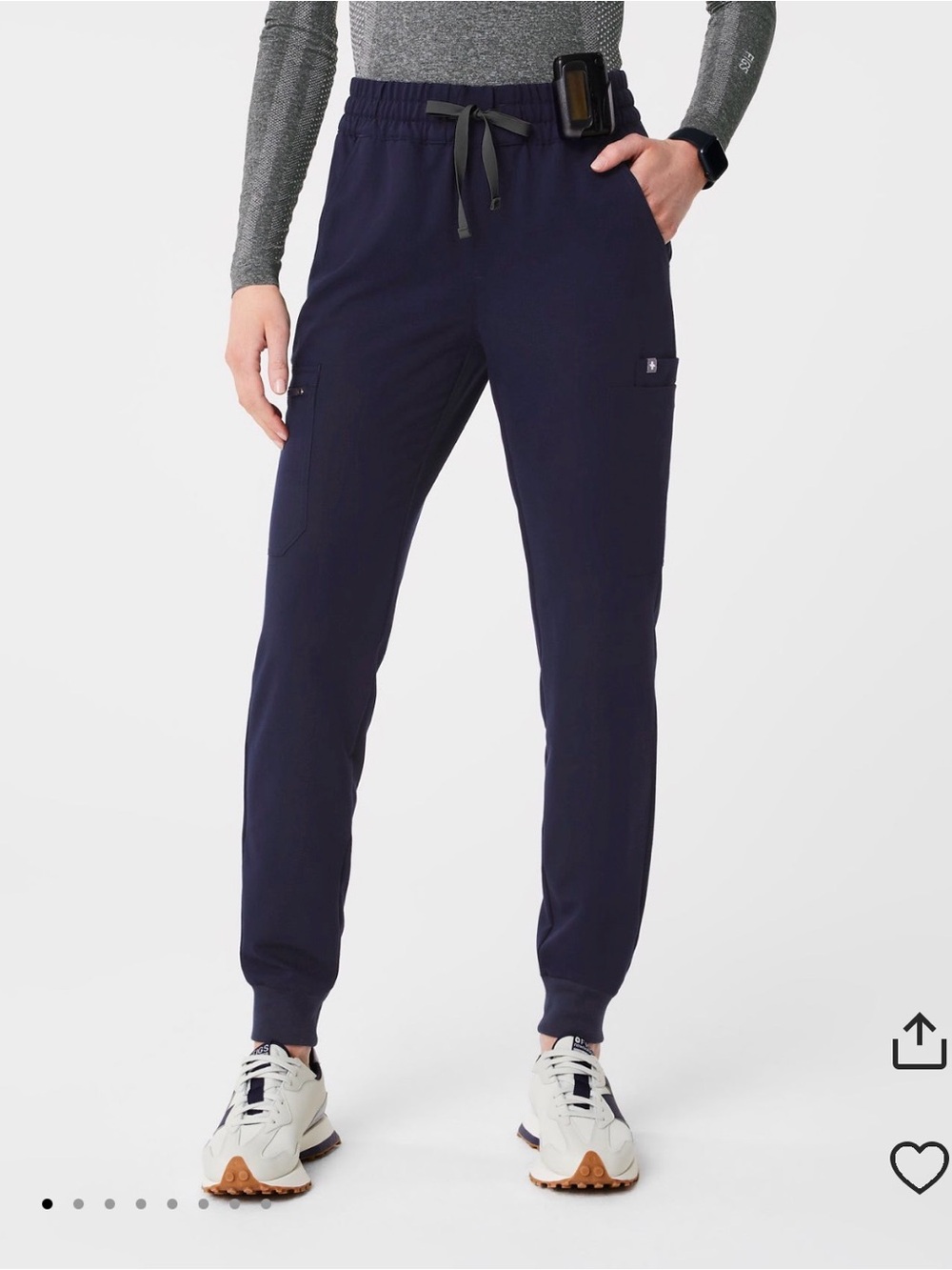 FIGS | Uman Relaxed Fit Joggers - Navy